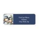 Search for love bird return address labels Watercolor