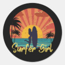 Search for surfer girl stickers Beach