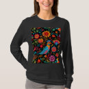 Recherche de motif mexicain tshirts Coloré