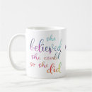 Search for so she did mugs Watercolor