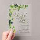 Search for clover square invitations Lucky in love