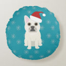Search for french bulldog christmas pillows Santa