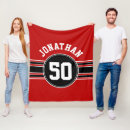 Search for red black fleece blankets Sporty