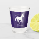 Search for unicorn shot glasses Purple