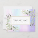 Search for holographic thank you cards Modern
