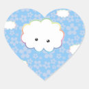 Search for kawaii clouds stickers Illustration