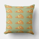 Recherche de pizza de pepperoni coussins Motif