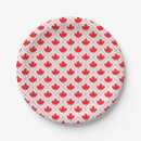 Search for canada paper plates Red maple leaf