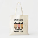 Recherche de bubble tea tote bags Mignon