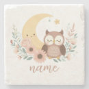 Search for cute owl coasters Whimsical