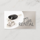 Search for car hire business cards Rental