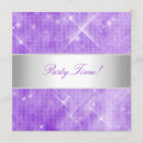 Recherche de miroitement invitations Pourpre