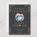 Search for cauldron halloween invitations Modern