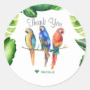 Search for parrot party stickers Birthday