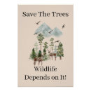 Search for save environment posters Save the trees
