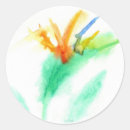 Search for bird paradise stickers Watercolor
