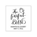 Search for wedding favor rubber stamps The perfect blend