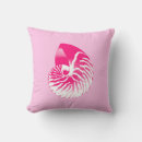 Search for nautilus shell pillows Seashell