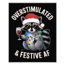 Search for christmas racoon art Xmas