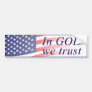 Search for in god we trust bumper stickers Religious