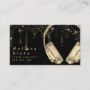Search for sound engineer business cards Music
