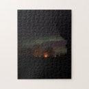 Search for northern lights puzzles Night sky