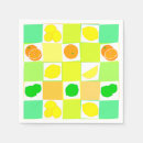 Search for citrus fruit napkins Yellow
