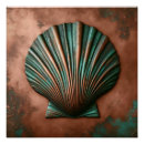 Search for clam shells posters Nautical