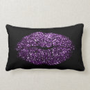 Search for black lip pillows For her