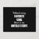 Search for sounds postcards Musical