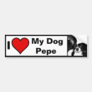 Search for not in my name bumper stickers Pet
