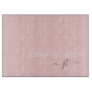 Search for monogram cutting boards Blush pink