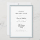 Search for formal rehearsal dinner invitations Classic