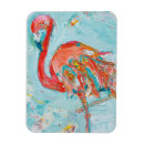Recherche de flamants roses magnets Abstrait