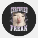 Recherche de freak autocollants Mème