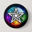 Search for pentagram buttons Pentacle