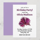 Search for florist invitations Purple