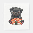 Search for cute pug napkins Animal