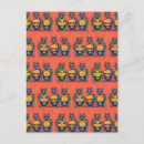 Search for black felines postcards Jack o lanterns