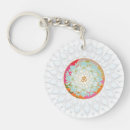 Search for flower symbol keychains Mandala