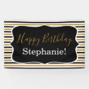 Search for black and white stripes banners Striped