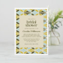 Search for pattern bridal shower invitations Modern
