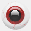 Search for bloodshot eyeball stickers Scary
