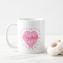 Search for polka dot letters mugs Pink