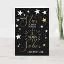 Search for 5 year anniversary cards Sobriety