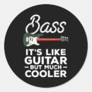 Search for bass guitar stickers Funny