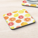 Search for citrus fruit coasters Food