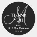 Search for anniversary thank you wedding stickers Simple