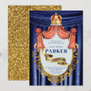 Search for blue prince birthday invitations Royal