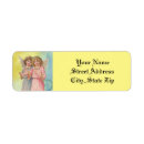 Search for angel return address labels Vintage